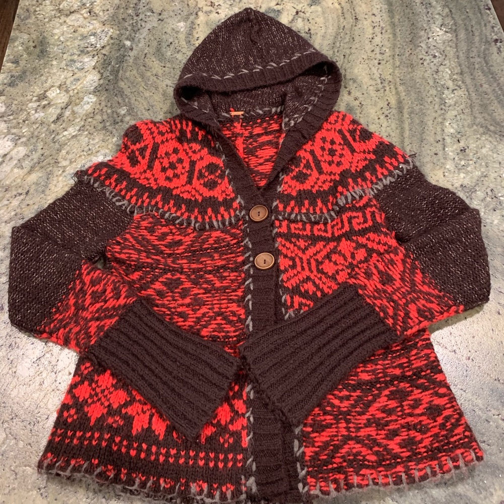 FREE PEOPLE 2 Button Cardigan